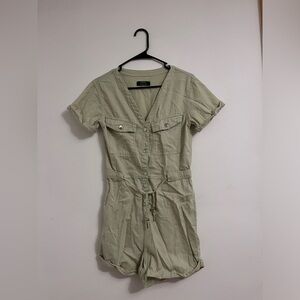 Pale green Bershka romper